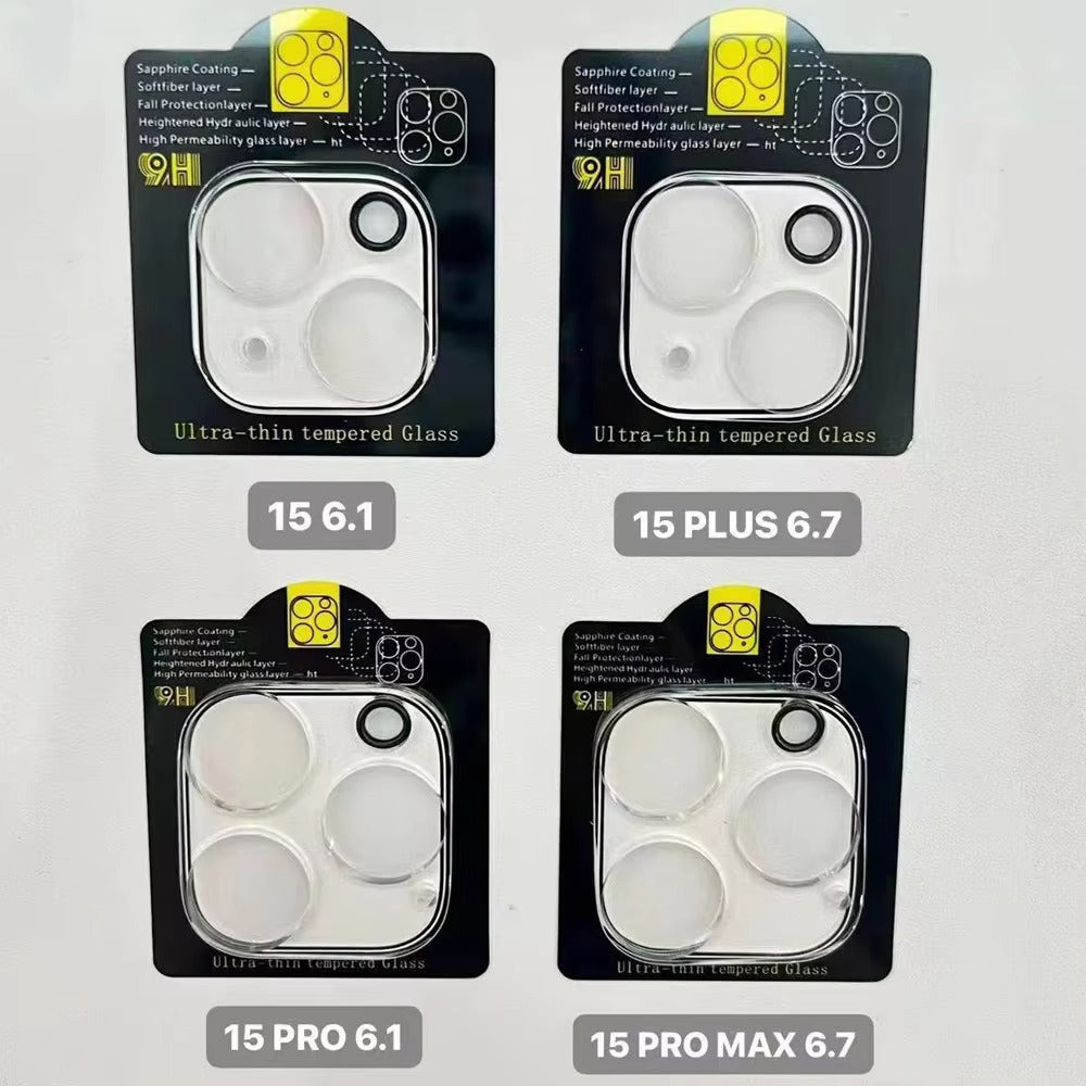Elite iPhone Camera Lens Protector Glass – Full Cover Tempered Glass Shield, Scratch & Impact Protection, Crystal Clear Lens Guard Film