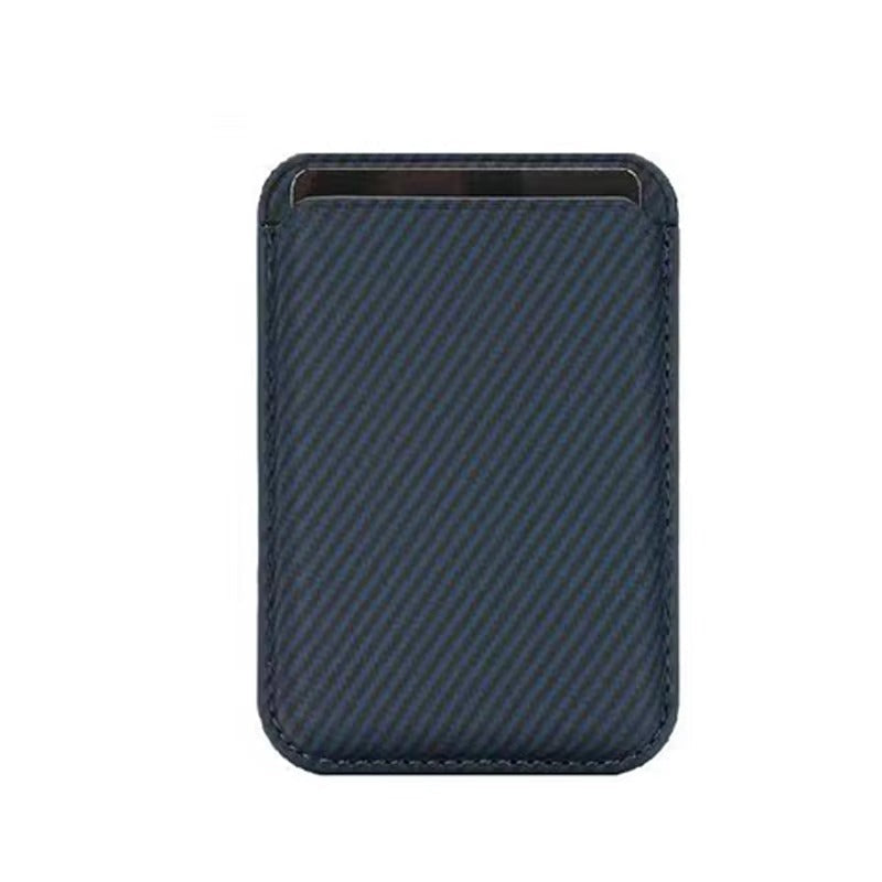 Elite iPhone MagSafe Carbon Fiber Card Holder Wallet, Strong Magnetic Slim Case with Secure ID & Credit Card Storage