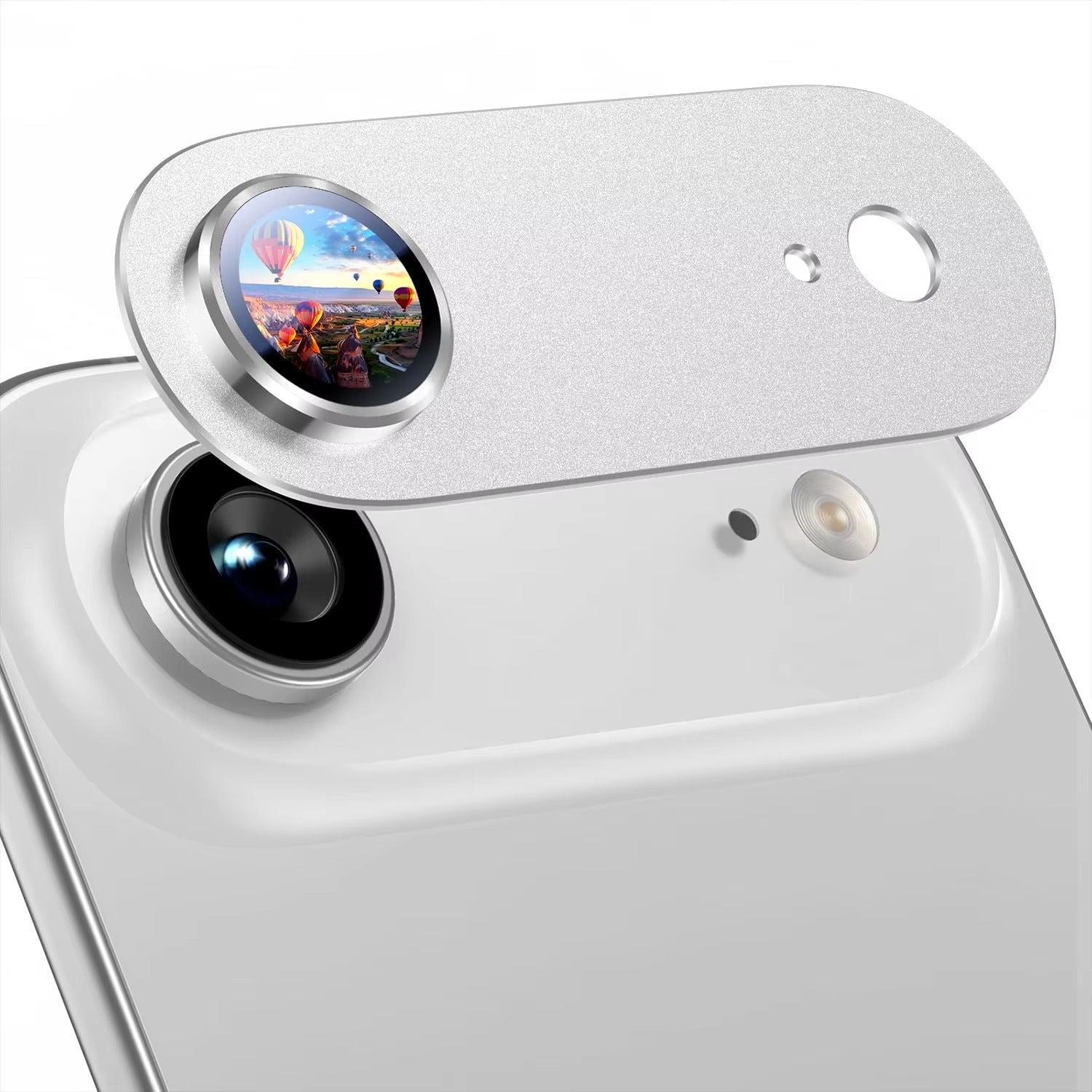Elite iPhone Metal Camera Lens Protector, Tempered Glass Lens Cover with Precision Fit, Scratch Resistance & Impact Protection