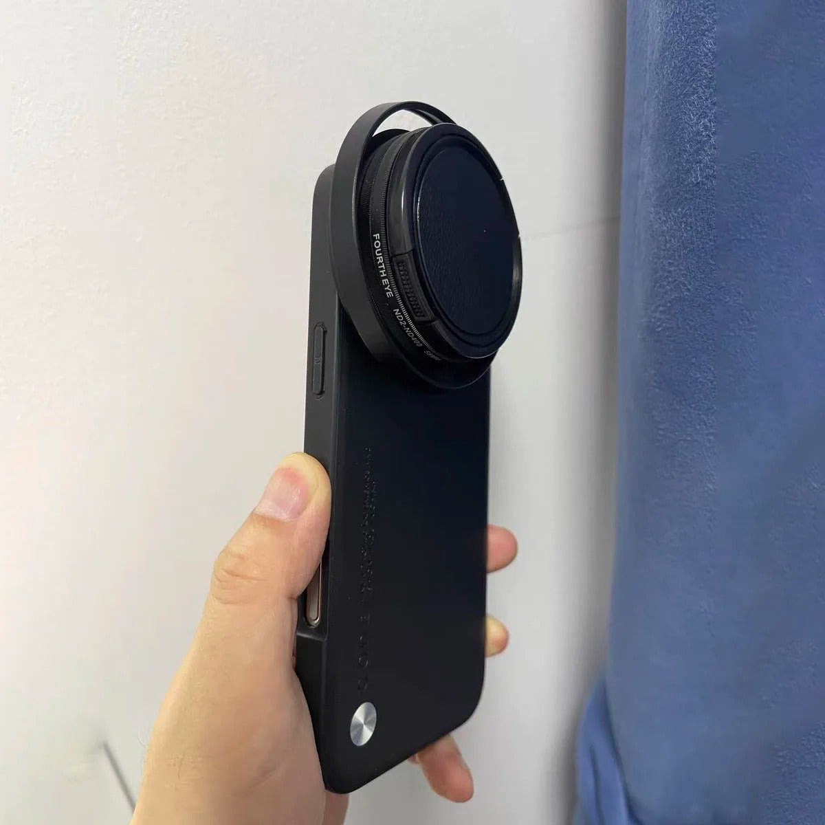 High-Quality Phone Camera Lens Case with 58mm Thread Filter Interface, Tough Full Coverage Build, Anti-Fingerprint Anti-Dust Protection