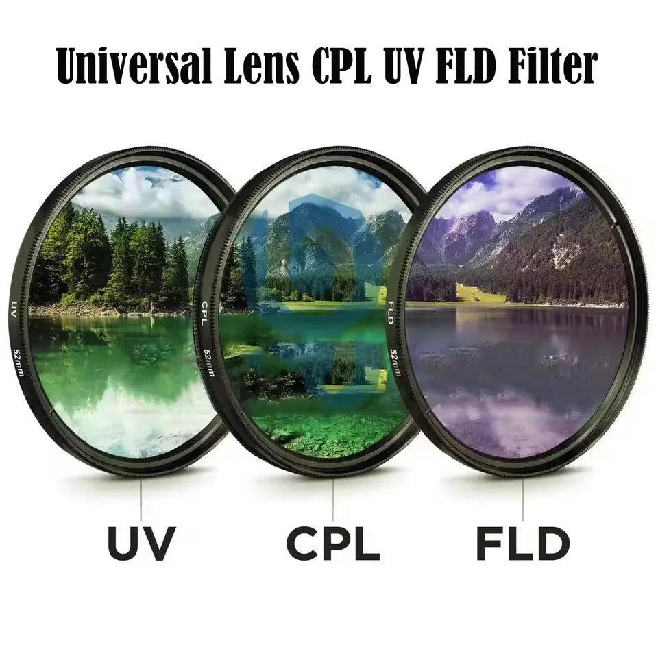 High-Quality Phone Camera Lens Case with 58mm Thread Filter Interface, Tough Full Coverage Build, Anti-Fingerprint Anti-Dust Protection
