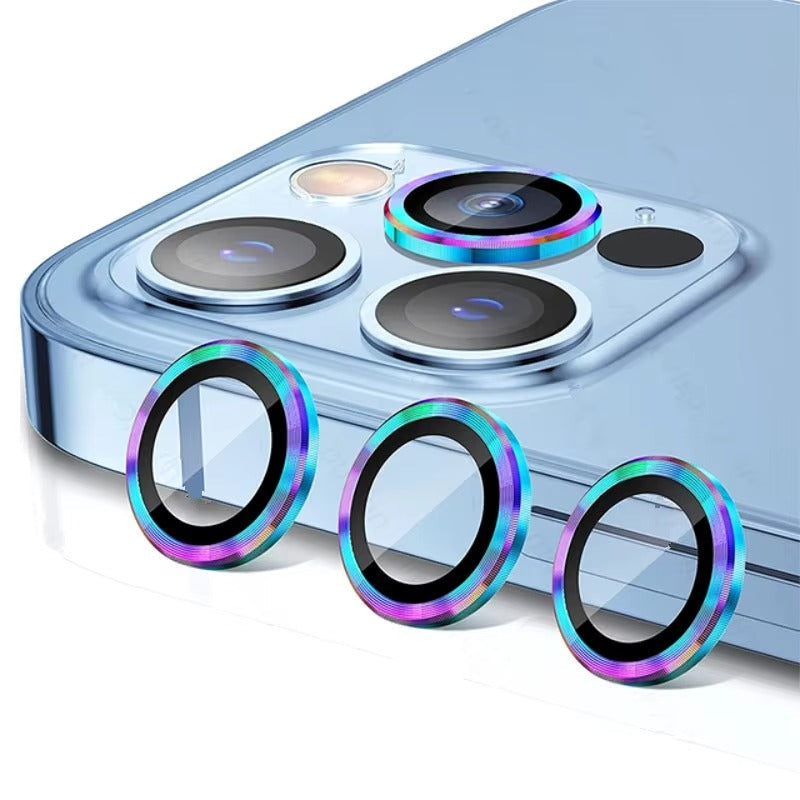 High-Quality iPhone Camera Lens Glass Protector – Clear Protective Coverage with Scratch Resistance, Shatter Protection & Precision Fit for Rear Lenses