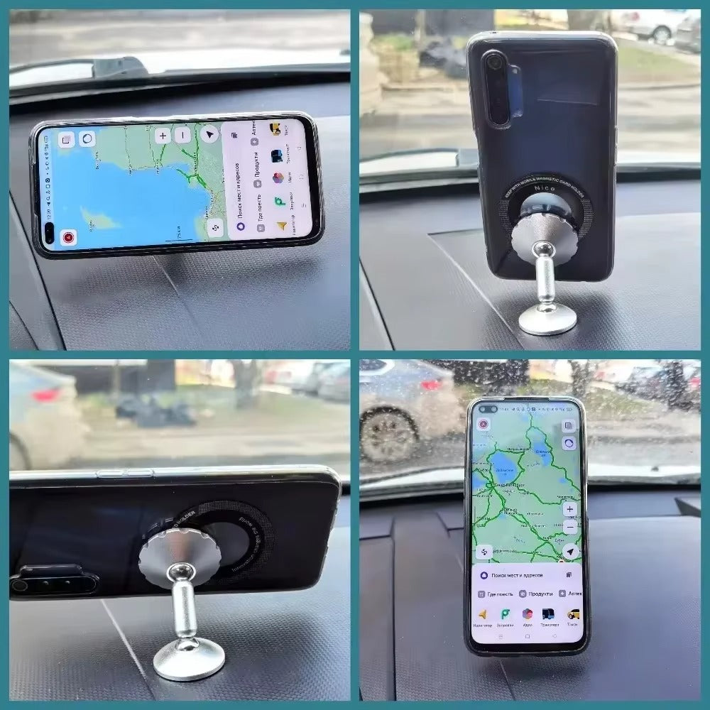 High-Quality iPhone MagSafe Magnetic Metal Ring Adapter, Universal Sticker Plate for Wireless Charging & Car Mount Compatibility
