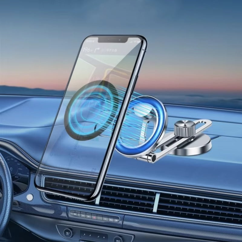 High-Quality iPhone MagSafe Magnetic Metal Ring Adapter, Universal Sticker Plate for Wireless Charging & Car Mount Compatibility