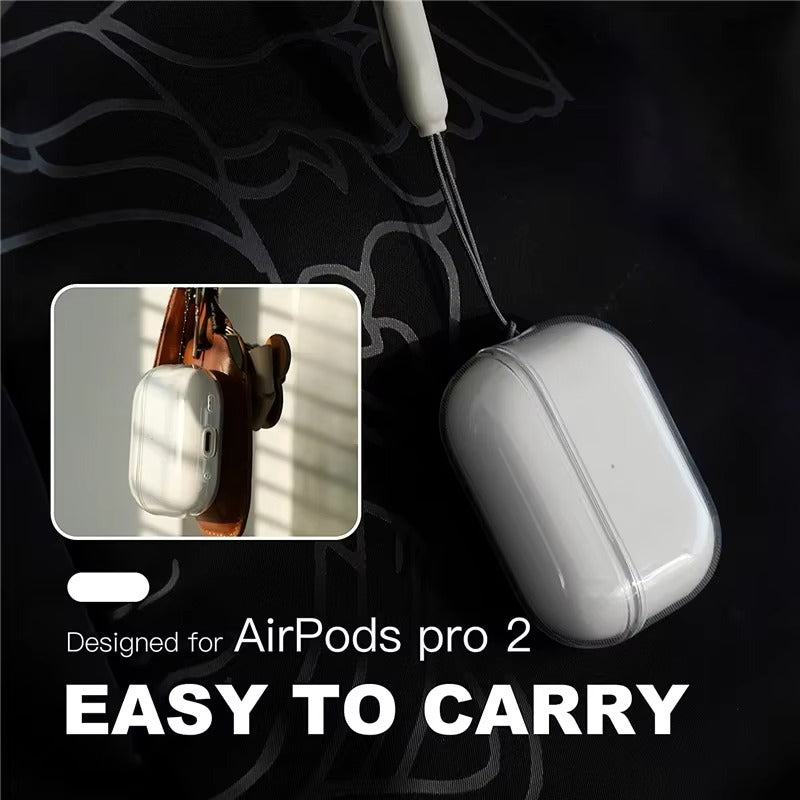 Luxury AirPods Protective Case Max Leather Smart Sleep, Premium Storage Bag with Full Coverage Protection for Headphones