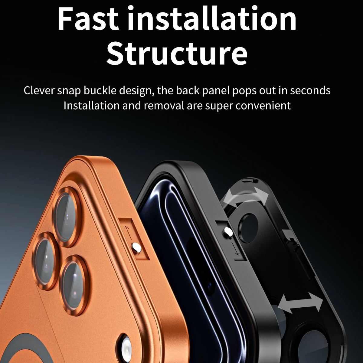Luxury iPhone Case — Aluminum Alloy Magnetic MagSafe Wireless-Charging Full-Coverage Shockproof Cover with Glass Lens and Matte Anti-Glare Finish
