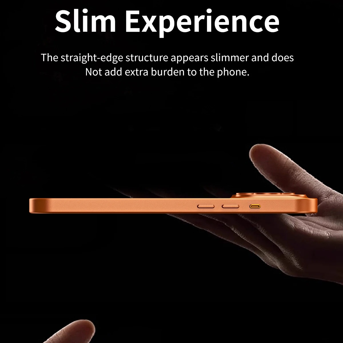 Luxury iPhone Case — Aluminum Alloy Magnetic MagSafe Wireless-Charging Full-Coverage Shockproof Cover with Glass Lens and Matte Anti-Glare Finish