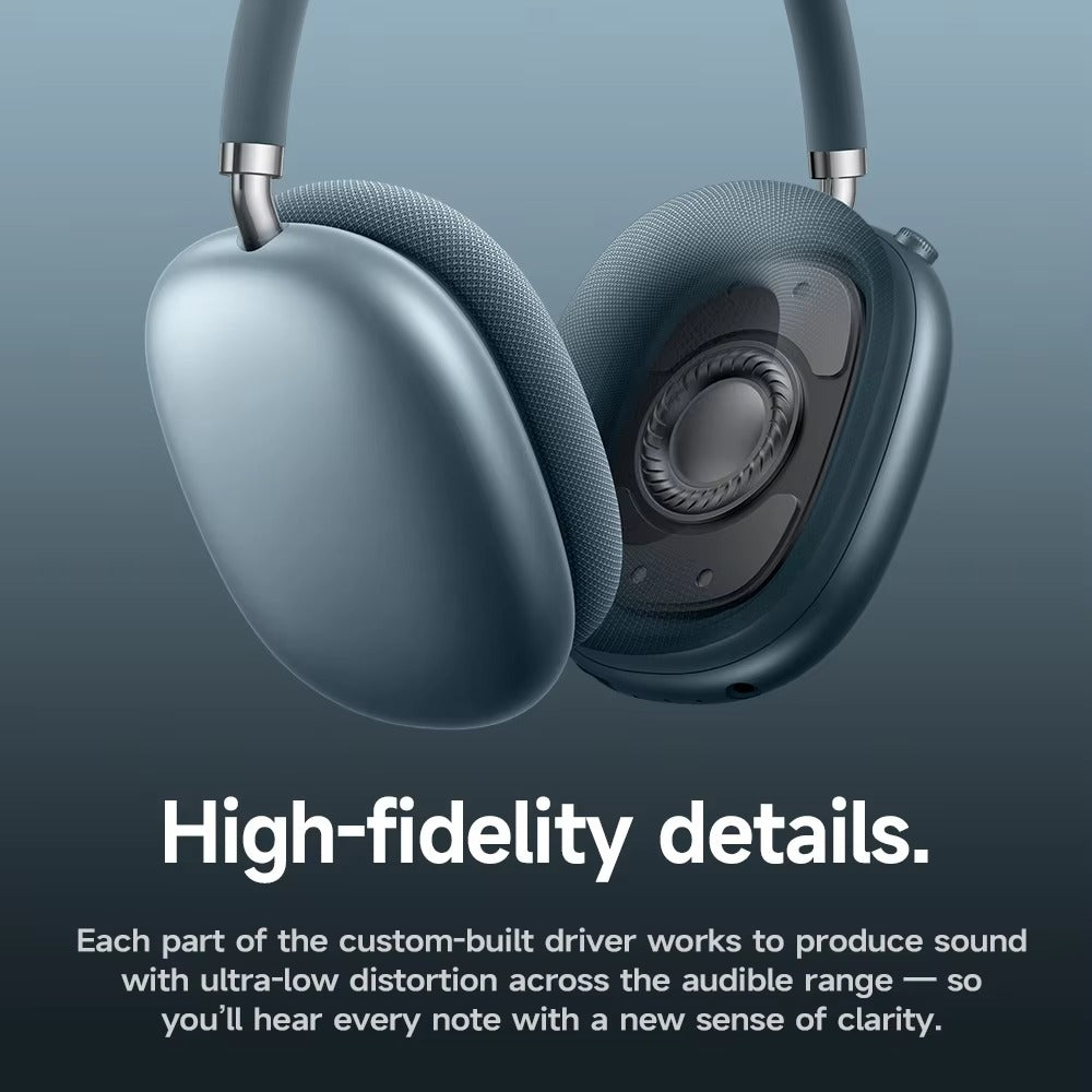 Luxury Bluetooth Over-Ear Headphones, Wireless HiFi Stereo Headset with Mic, Long Battery Life for Gaming & Music