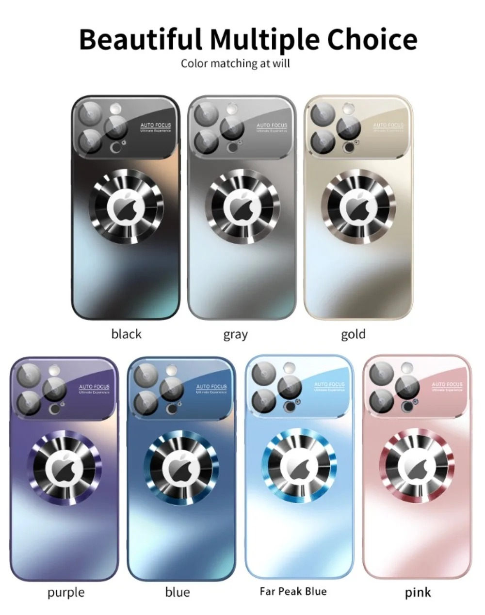 Luxury iPhone Case — Titanium Metallic Matte Magnetic MagSafe Compatible Cover with Lens Protection, Anti-Fingerprint, Anti-Scratch, Dustproof, Lightweight Design