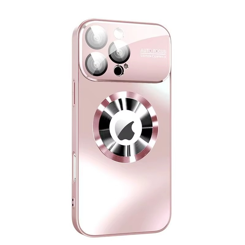 Luxury iPhone Case — Titanium Metallic Matte Magnetic MagSafe Compatible Cover with Lens Protection, Anti-Fingerprint, Anti-Scratch, Dustproof, Lightweight Design