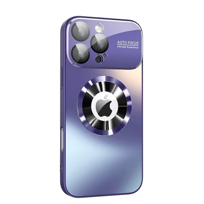 Luxury iPhone Case — Titanium Metallic Matte Magnetic MagSafe Compatible Cover with Lens Protection, Anti-Fingerprint, Anti-Scratch, Dustproof, Lightweight Design