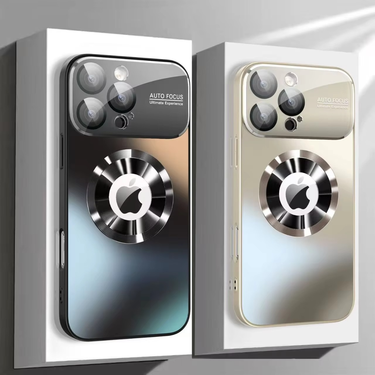 Luxury iPhone Case — Titanium Metallic Matte Magnetic MagSafe Compatible Cover with Lens Protection, Anti-Fingerprint, Anti-Scratch, Dustproof, Lightweight Design