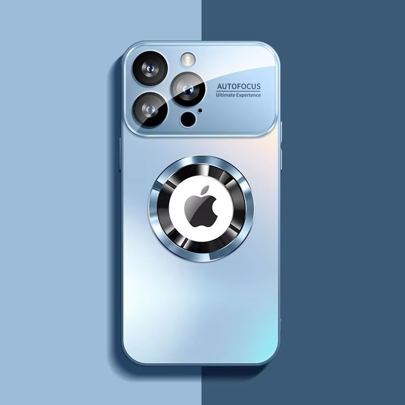 Luxury iPhone Case — Titanium Metallic Matte Magnetic MagSafe Compatible Cover with Lens Protection, Anti-Fingerprint, Anti-Scratch, Dustproof, Lightweight Design