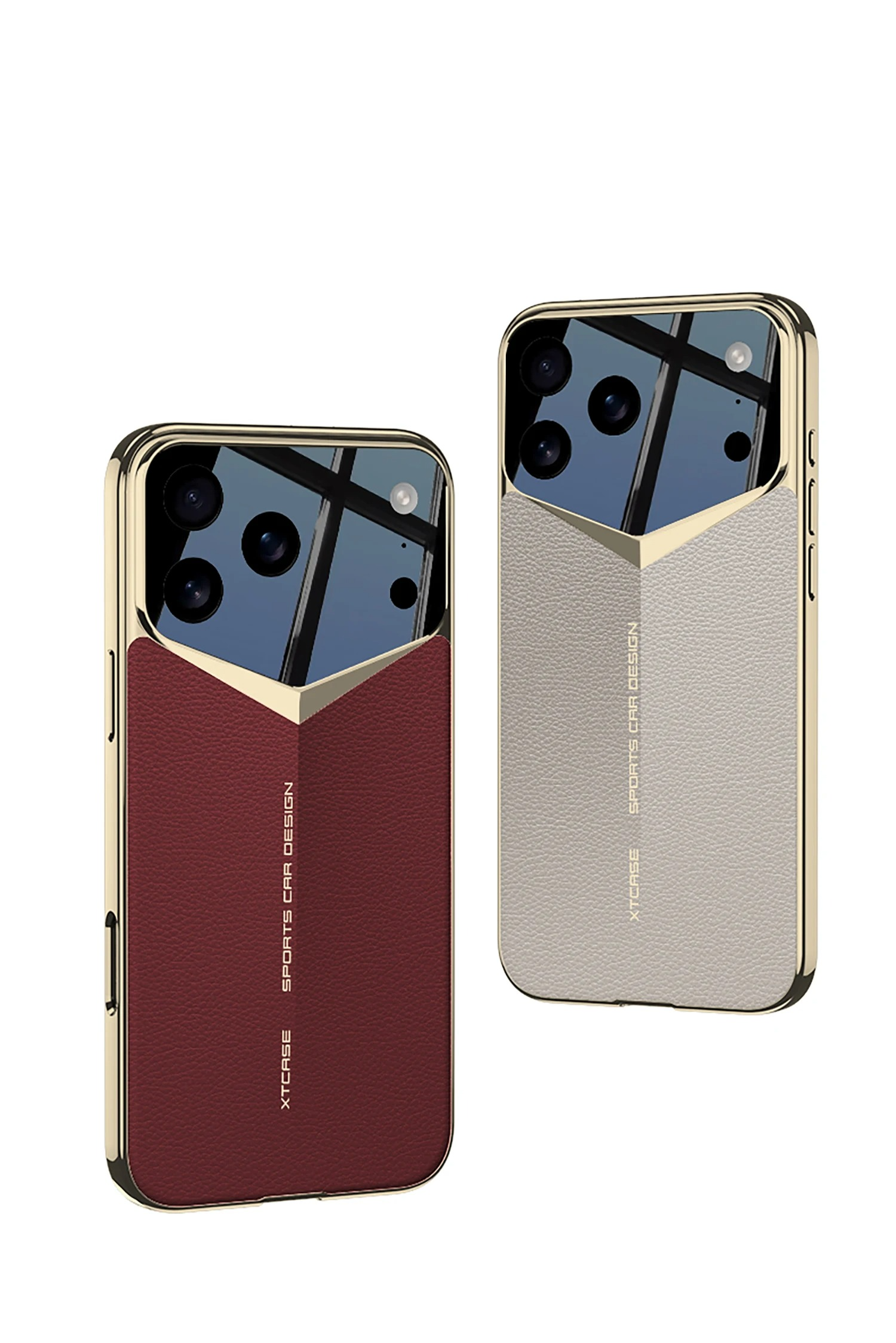 Luxury iPhone Case — Ultra-Thin Leather Shock-Resistant Slim Cover with Raised Camera Lens Protection and Anti-Fingerprint Finish