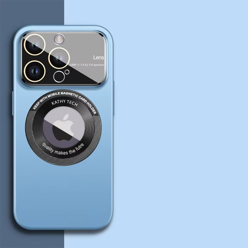 Luxury iPhone Case — Matte Magnetic MagSafe Wireless-Charging Cover with Lens Protection, Shockproof, Anti-Fingerprint, Anti-Scratch, Dustproof Full Coverage Design