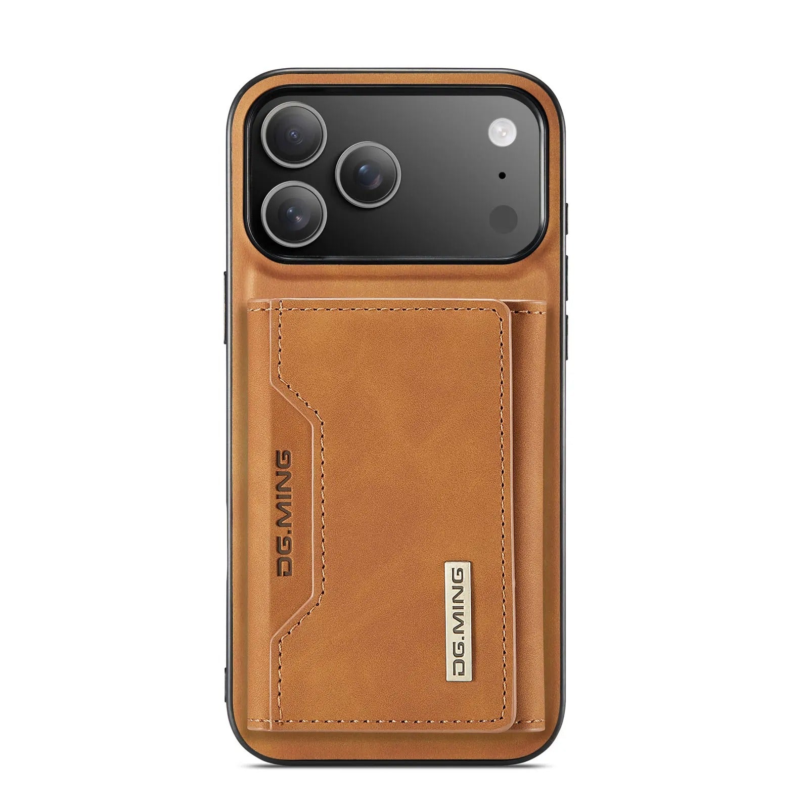 Luxury iPhone Case — 2-in-1 Detachable Magnetic Leather Wallet Cover with Card Slots, Kickstand Function & Protective Full-Body Design