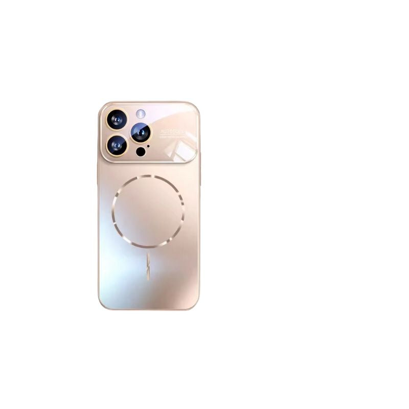 Luxury iPhone Case — AG Nano Matte Hard Back Magnetic Cover with Anti-Fingerprint Acrylic Design & MagSafe Wireless-Charging Support