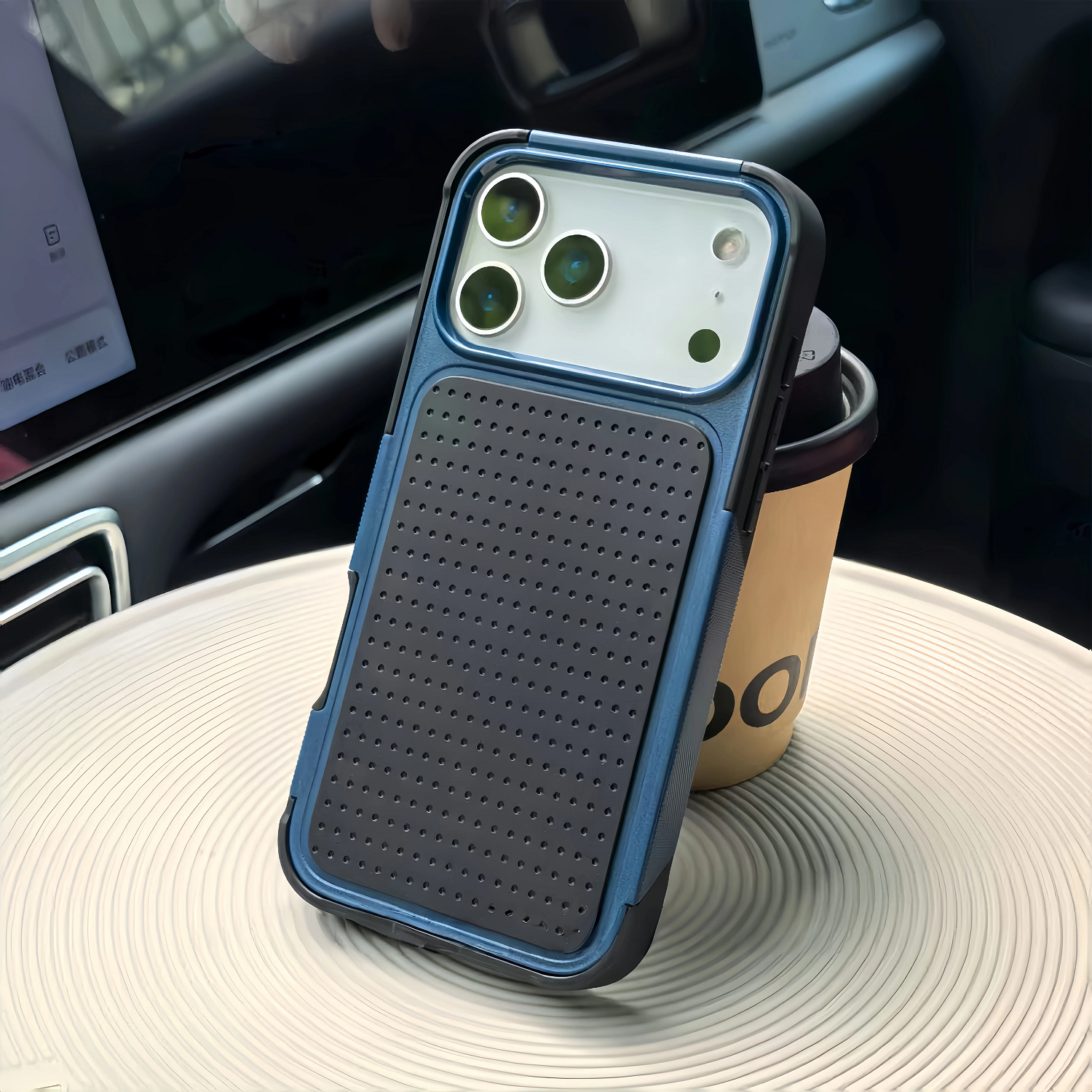 Luxury iPhone Case — Hybrid Armor Shockproof, Magnetic, Rugged, Non-Slip Protective Wallet Cover with Stand