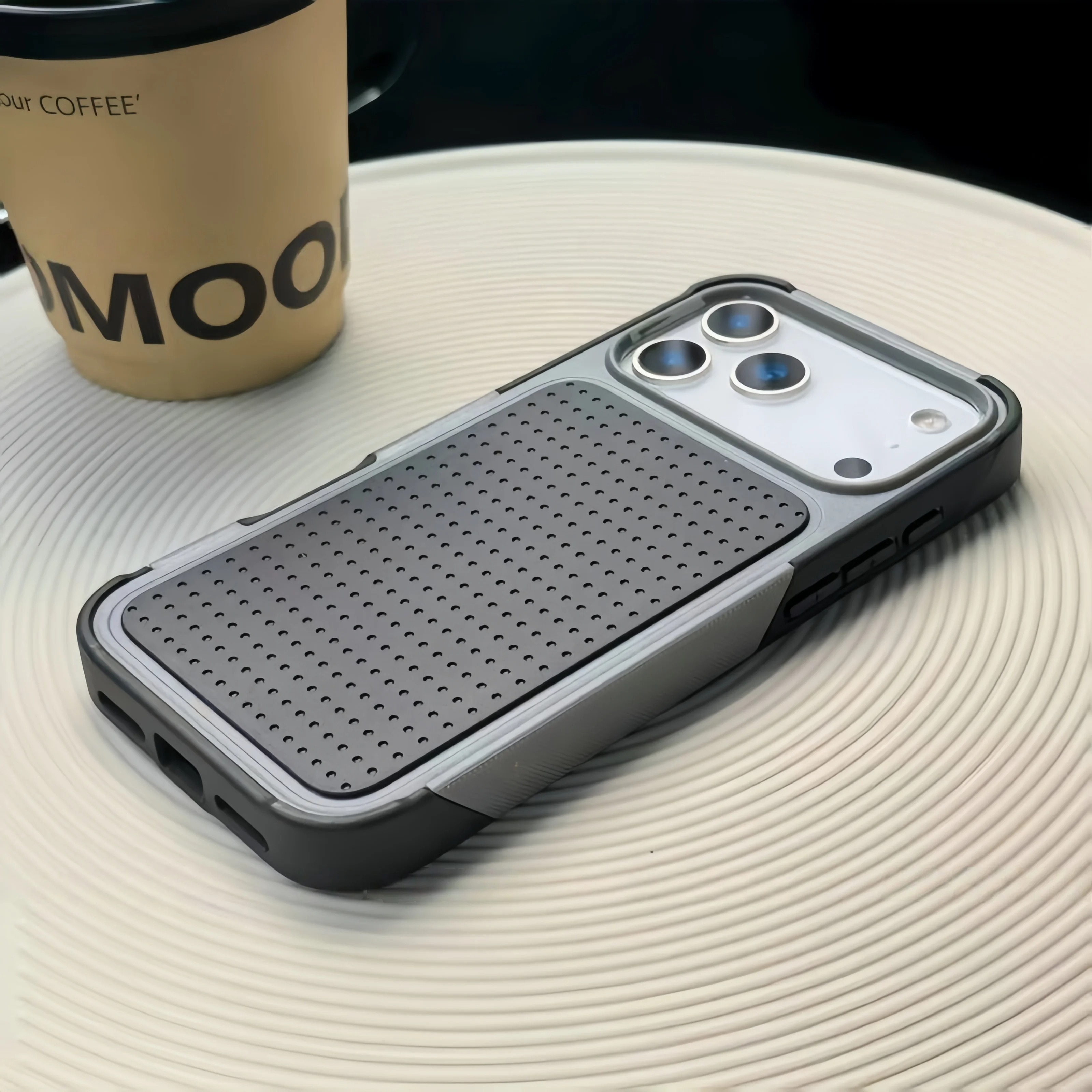 Luxury iPhone Case — Hybrid Armor Shockproof, Magnetic, Rugged, Non-Slip Protective Wallet Cover with Stand
