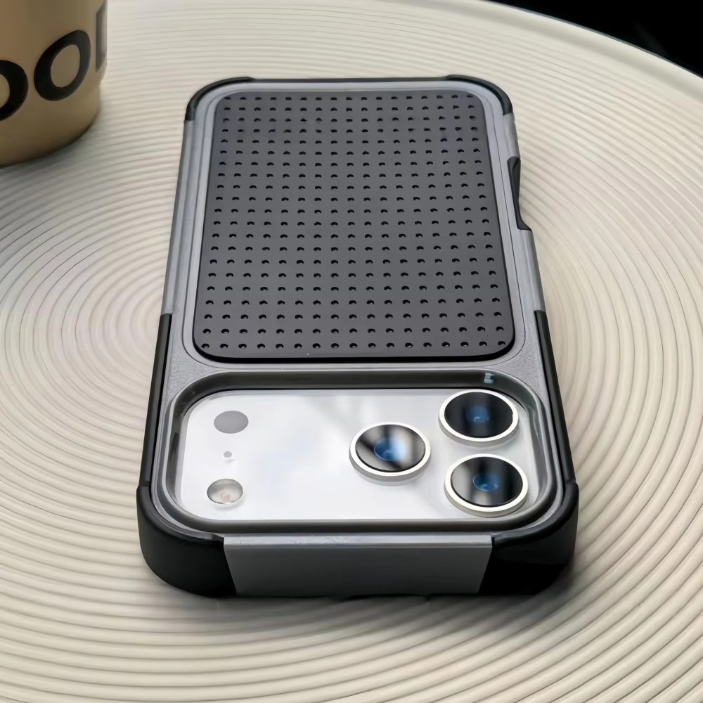 Luxury iPhone Case — Hybrid Armor Shockproof, Magnetic, Rugged, Non-Slip Protective Wallet Cover with Stand