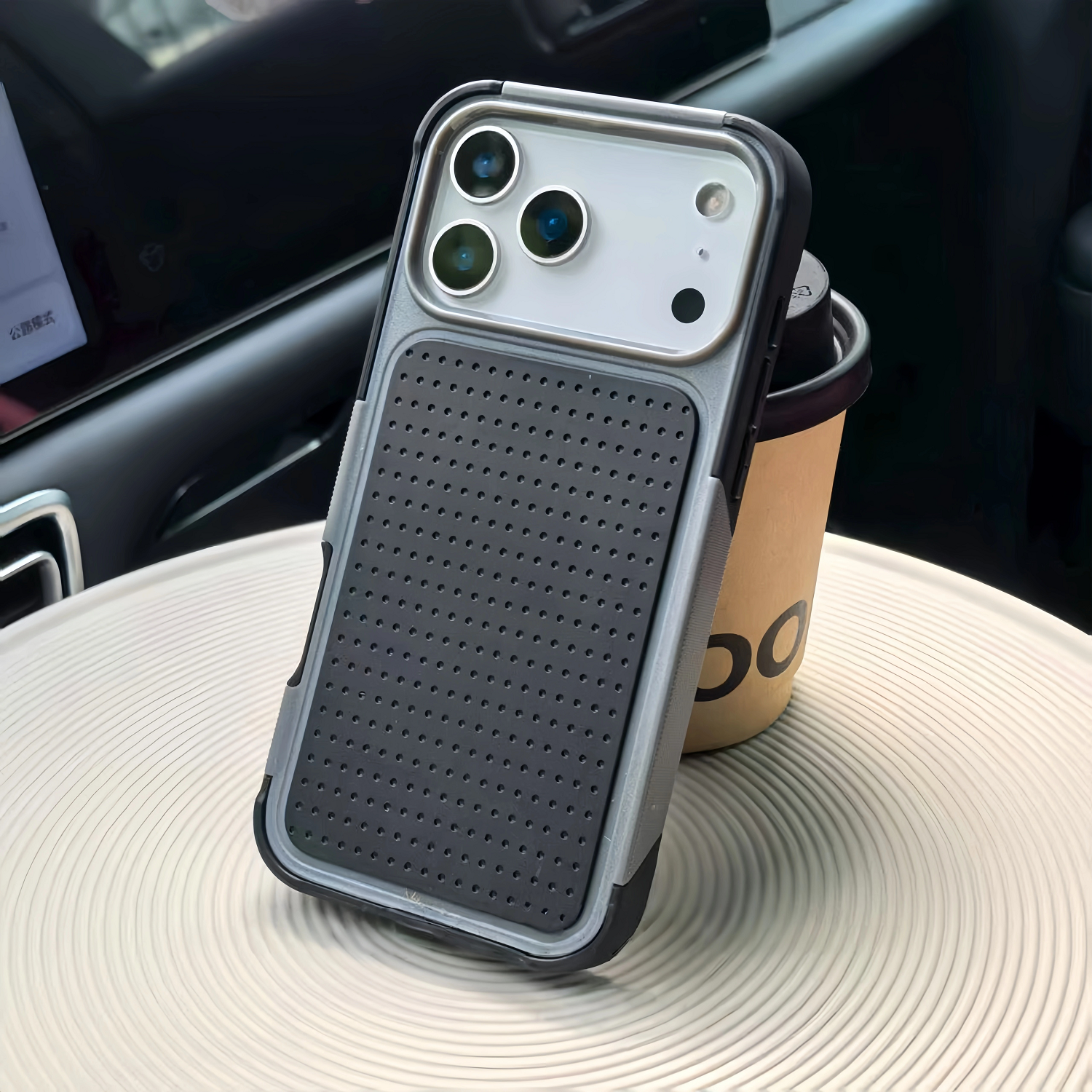 Luxury iPhone Case — Hybrid Armor Shockproof, Magnetic, Rugged, Non-Slip Protective Wallet Cover with Stand