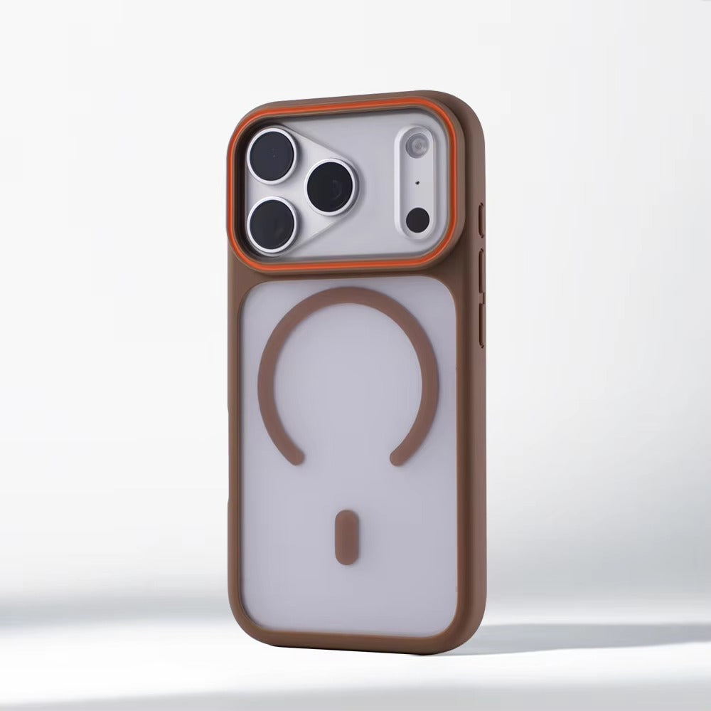Luxury iPhone Case — Magnetic, Shockproof, Anti-Fingerprint, Anti-Scratch, Dustproof Matte Anti-Glare Translucent Full-Coverage Non-Slip Cover with MagSafe Wireless Charging Support