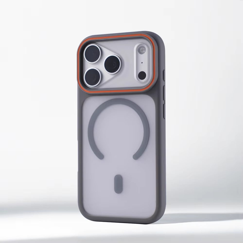 Luxury iPhone Case — Magnetic, Shockproof, Anti-Fingerprint, Anti-Scratch, Dustproof Matte Anti-Glare Translucent Full-Coverage Non-Slip Cover with MagSafe Wireless Charging Support