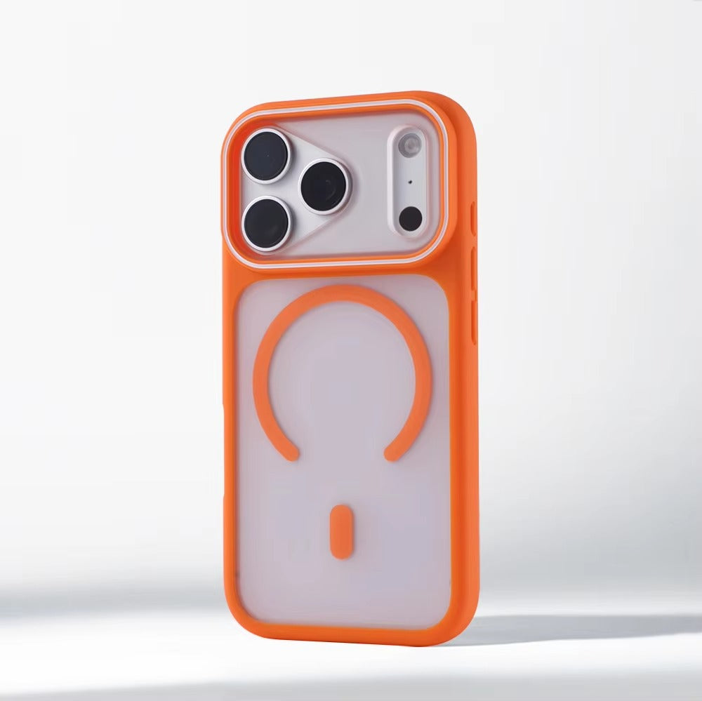 Luxury iPhone Case — Magnetic, Shockproof, Anti-Fingerprint, Anti-Scratch, Dustproof Matte Anti-Glare Translucent Full-Coverage Non-Slip Cover with MagSafe Wireless Charging Support