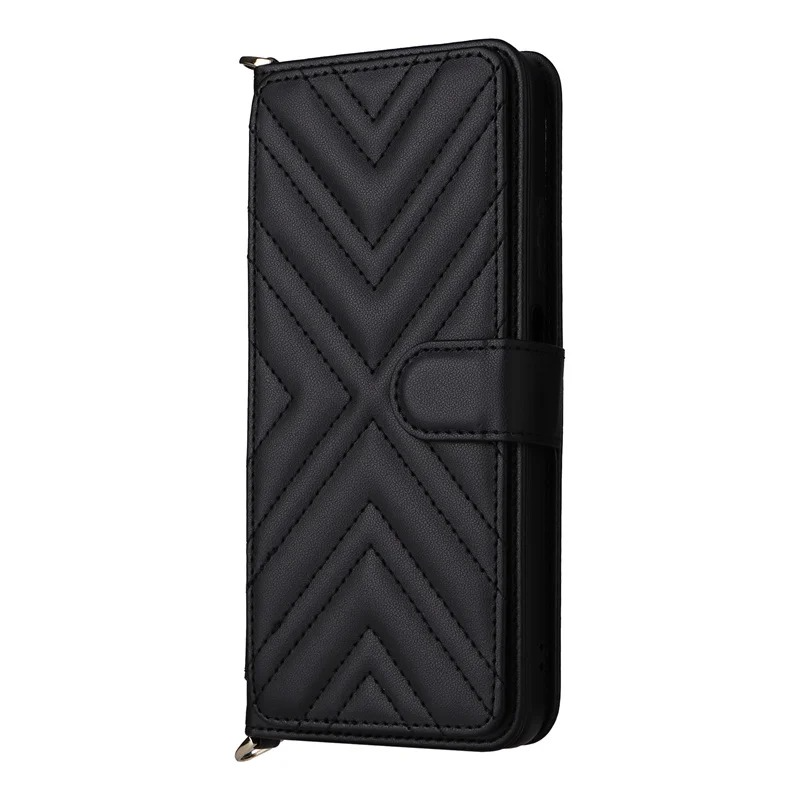 Luxury iPhone Case — Leather Flip Wallet Cover with Card Holder, Shockproof Protective Design and Stylish Full-Body Functionality