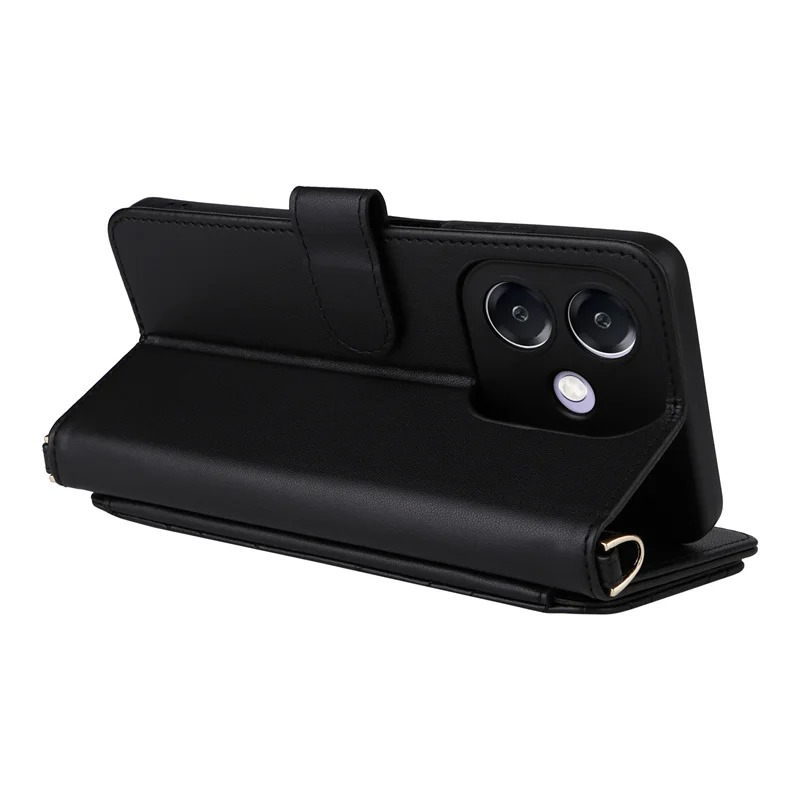 Luxury iPhone Case — Leather Flip Wallet Cover with Card Holder, Shockproof Protective Design and Stylish Full-Body Functionality