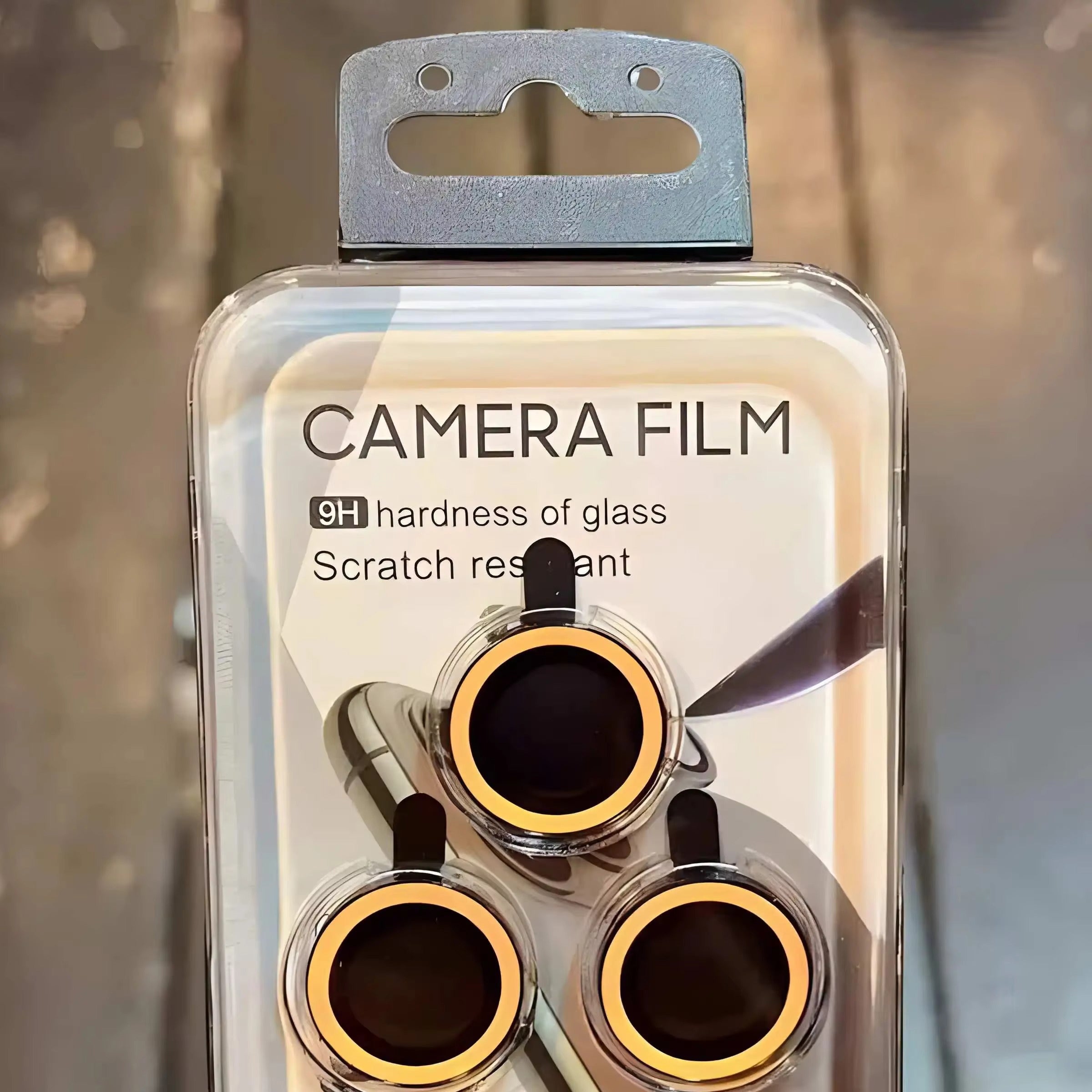 Luxury iPhone Luminous Ceramic Camera Lens Protector, Glowing Lens Ring Glass Cap with Full Coverage, Scratch Resistance & Decorative Protection