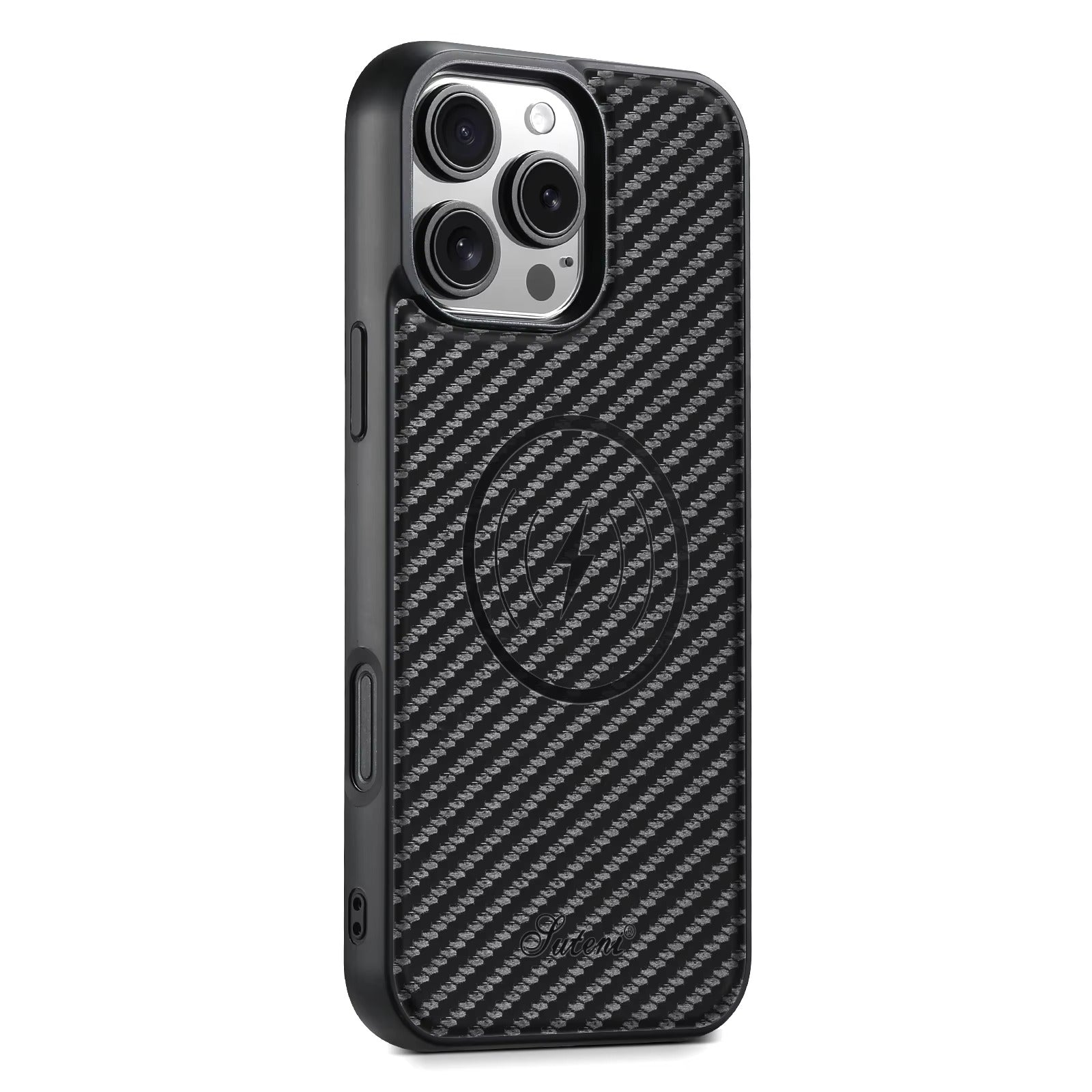 Luxury iPhone Case — Magnetic Faux Leather Wallet Cover with Card Holder Bag, Stand Function, MagSafe Wireless Charging Compatibility and Slim Shockproof Design