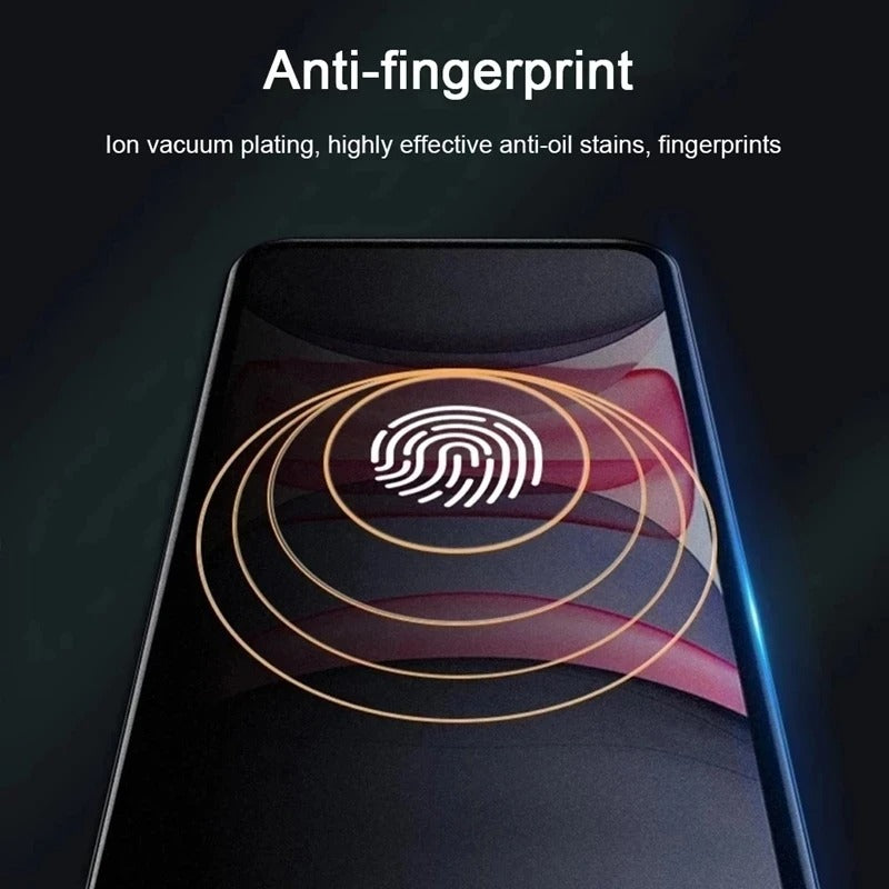 Luxury iPhone Matte Ceramic Privacy Screen Protector – Anti-Spy Protective Film with Anti-Fingerprint Surface, Scratch Resistance & Shatter-Reducing Display Coverage