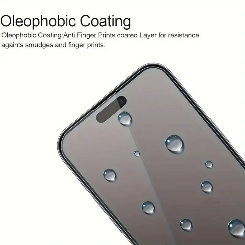 Minimalist iPhone Privacy Screen Protector – Anti-Spy Tempered Glass with Discreet Viewing Protection, Clear Display Clarity & Scratch-Resistant Front Film