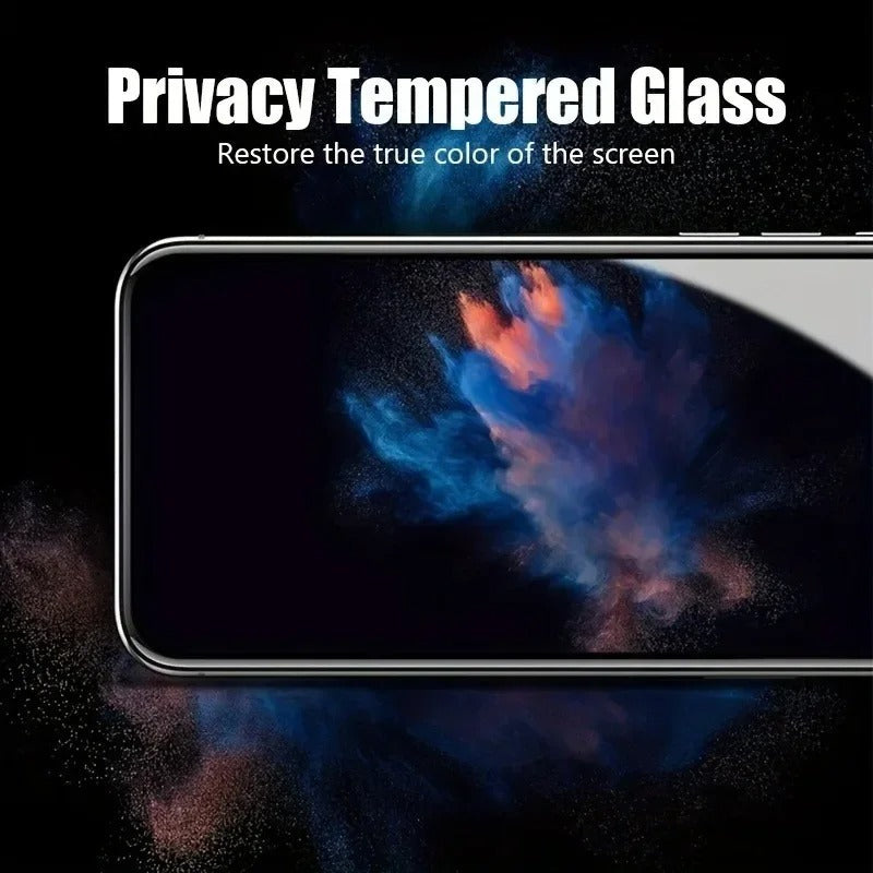Minimalist iPhone Privacy Screen Protector – Anti-Spy Tempered Glass with Discreet Viewing Protection, Clear Display Clarity & Scratch-Resistant Front Film