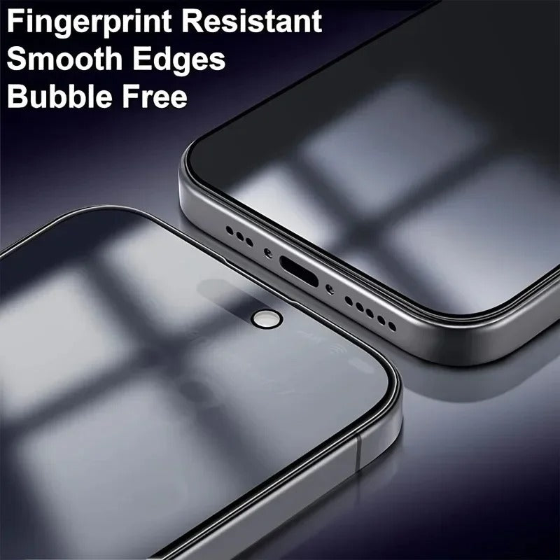 Minimalist iPhone Privacy Screen Protector – Anti-Spy Tempered Glass with Discreet Viewing Protection, Clear Display Clarity & Scratch-Resistant Front Film