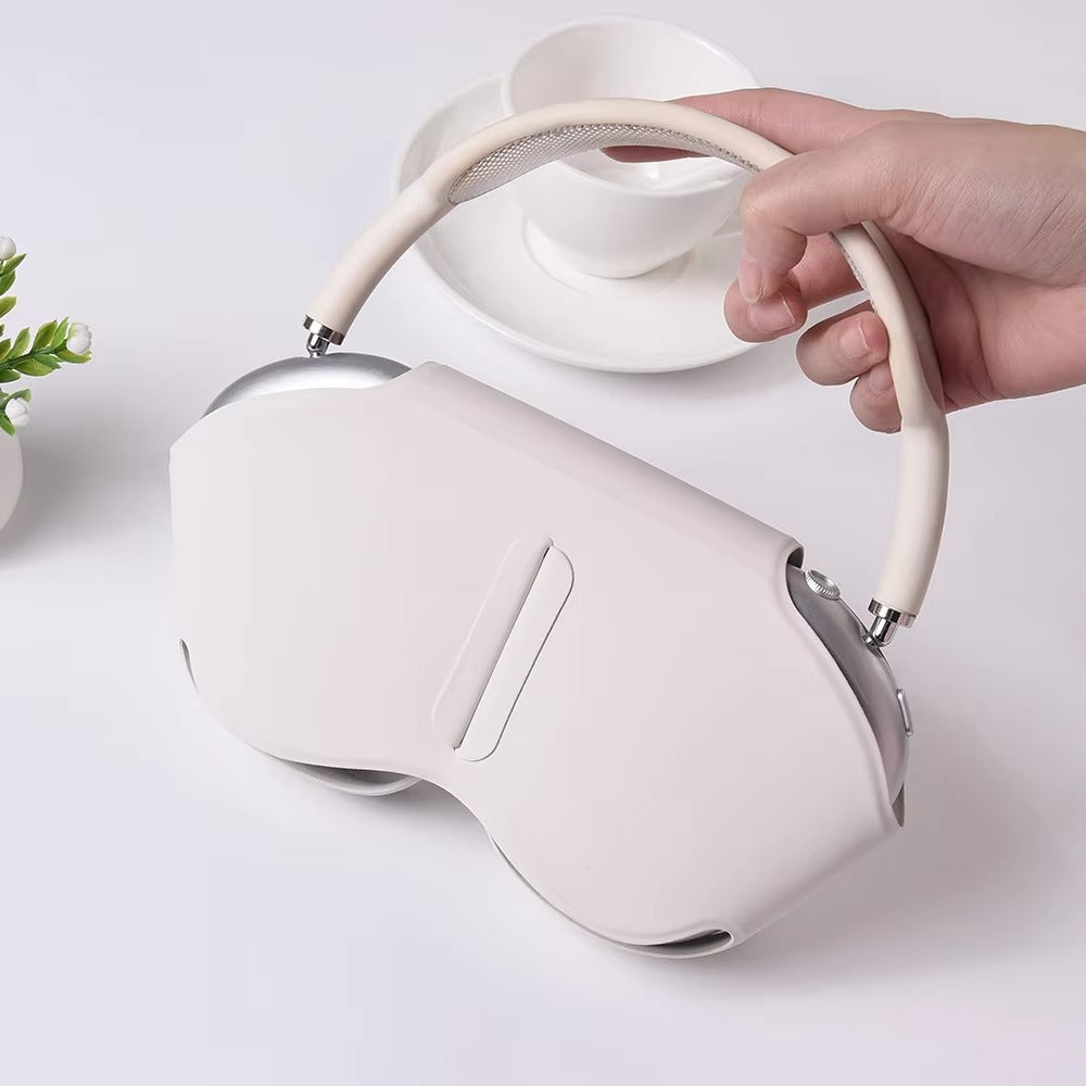 Premium AirPods Max High-Quality Leather Headphone Case, Scratch-Resistant Protective Cover with Smart Sleep Mode