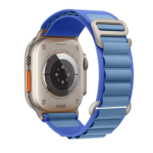 Premium Apple Watch Alpine Loop Strap, Durable Nylon Rugged Band for 49mm 45mm 44mm 42mm 41mm
