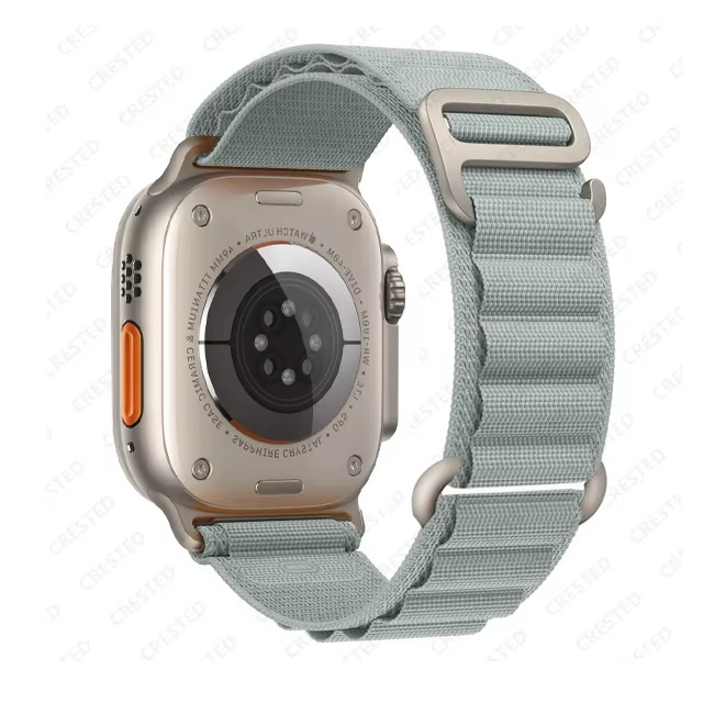 Premium Apple Watch Alpine Loop Strap, Durable Nylon Rugged Band for 49mm 45mm 44mm 42mm 41mm