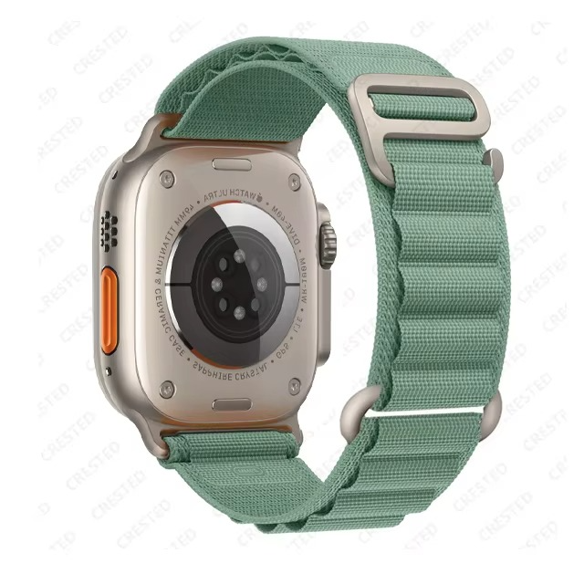 Premium Apple Watch Alpine Loop Strap, Durable Nylon Rugged Band for 49mm 45mm 44mm 42mm 41mm