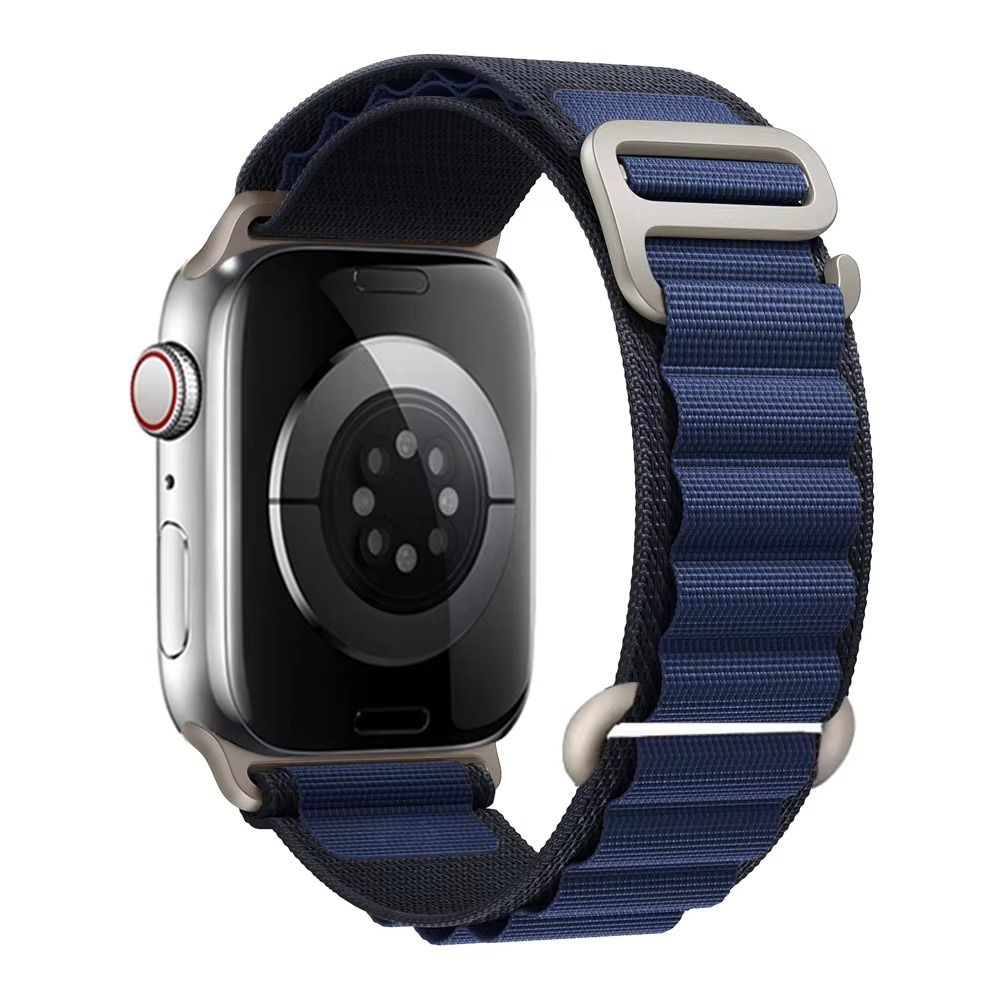 Premium Apple Watch Alpine Loop Strap, Durable Nylon Rugged Band for 49mm 45mm 44mm 42mm 41mm