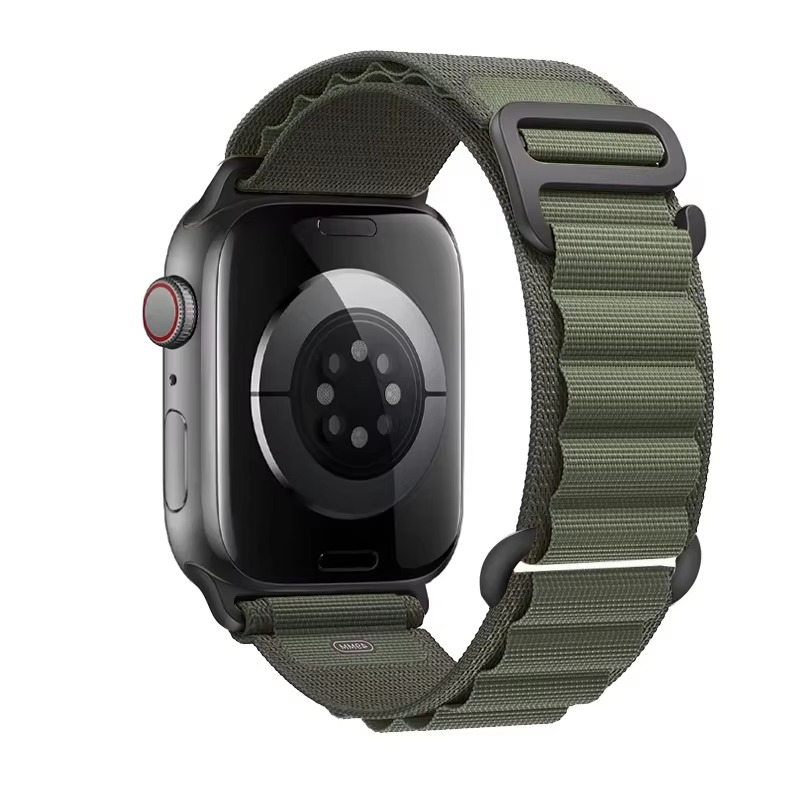 Premium Apple Watch Alpine Loop Strap, Durable Nylon Rugged Band for 49mm 45mm 44mm 42mm 41mm