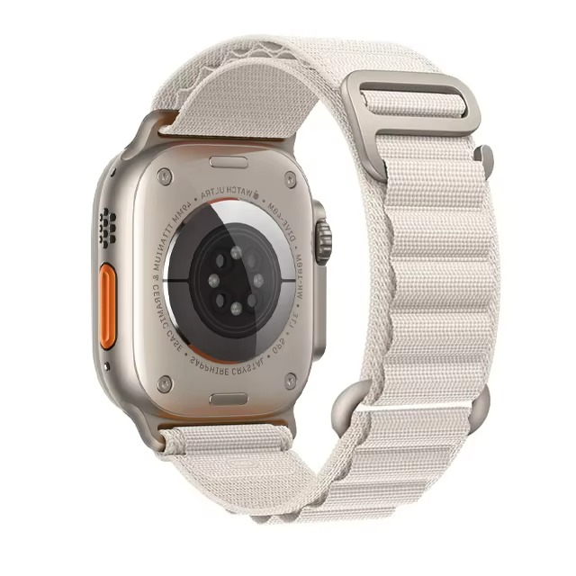 Premium Apple Watch Alpine Loop Strap, Durable Nylon Rugged Band for 49mm 45mm 44mm 42mm 41mm
