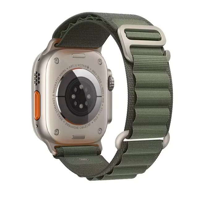 Premium Apple Watch Alpine Loop Strap, Durable Nylon Rugged Band for 49mm 45mm 44mm 42mm 41mm