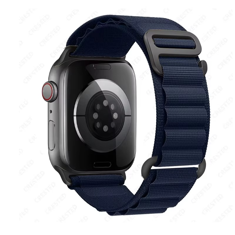 Premium Apple Watch Alpine Loop Strap, Durable Nylon Rugged Band for 49mm 45mm 44mm 42mm 41mm