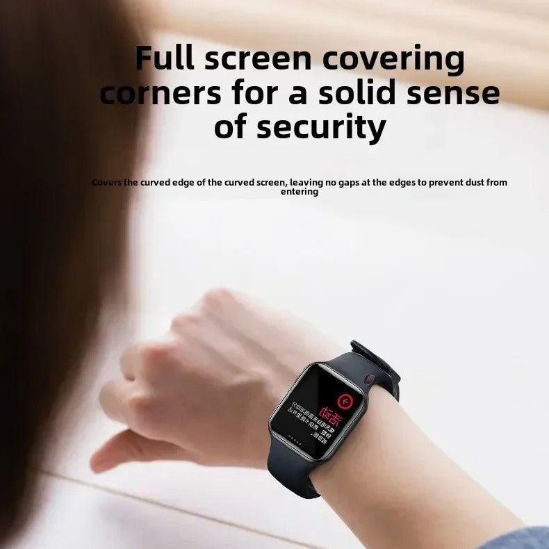 Premium Apple Watch Hydrogel Screen Protector, High-Definition Flexible Film with Scratch Protection for Ultra & Series Watches