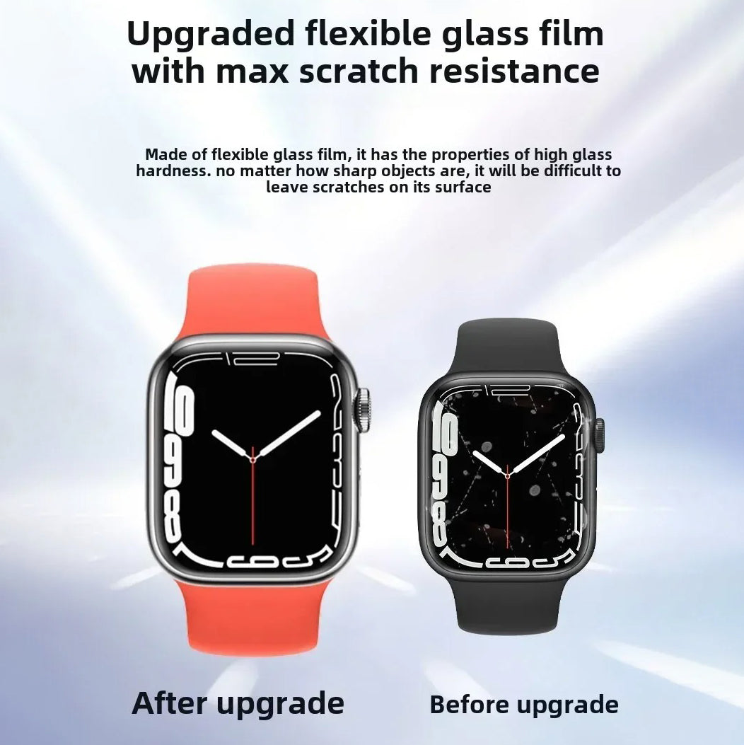 Premium Apple Watch Hydrogel Screen Protector, High-Definition Flexible Film with Scratch Protection for Ultra & Series Watches