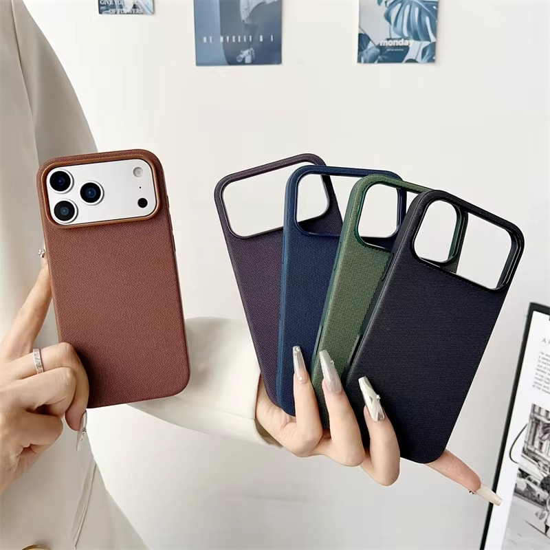 Premium iPhone Case — MagSafe Magnetic Business Cover with Wireless Charging, Full Protection, Durable Polyester Fiber Design