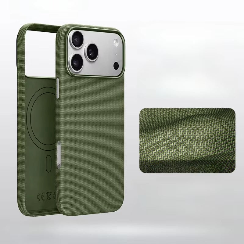 Premium iPhone Case — MagSafe Strong Magnetic Leather Cover with Wireless Charging, Shockproof Protection, Durable Artificial Leather Design