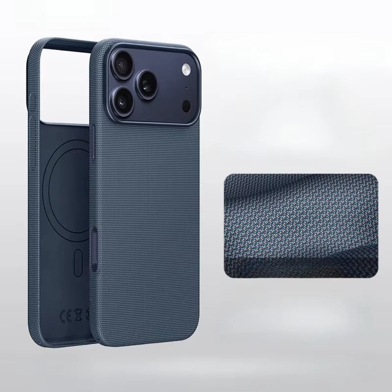 Premium iPhone Case — MagSafe Strong Magnetic Leather Cover with Wireless Charging, Shockproof Protection, Durable Artificial Leather Design